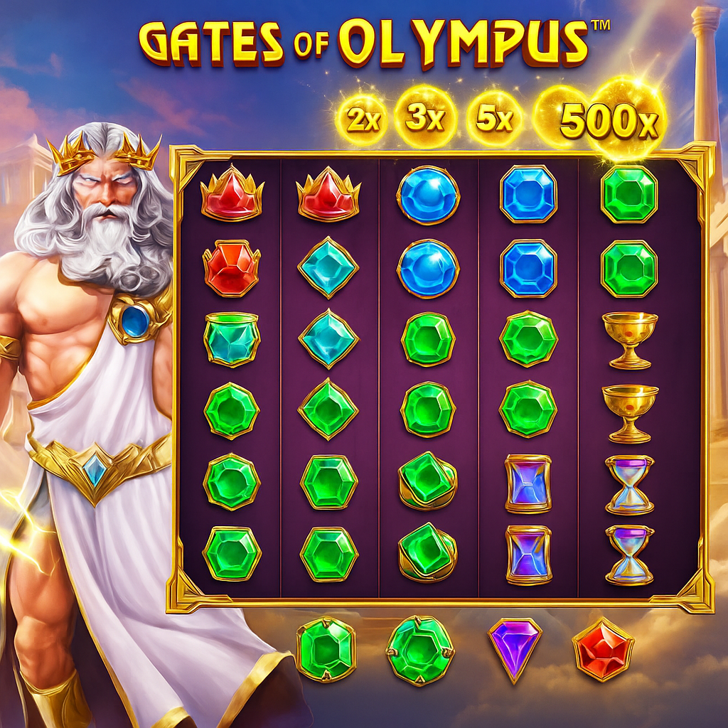 MonacoBet - Gates of Olympus Slot Game