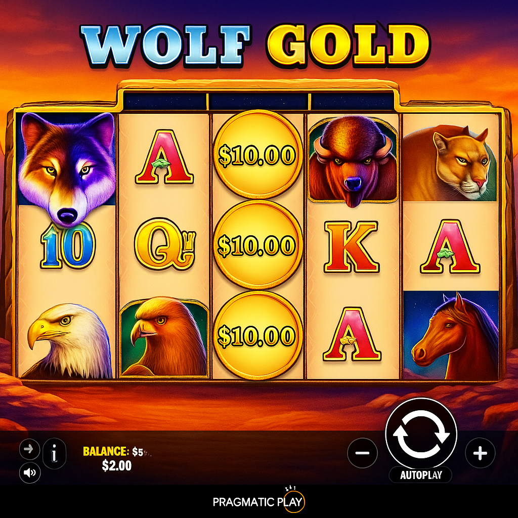 MonacoBet - Wolf Gold Slot Game